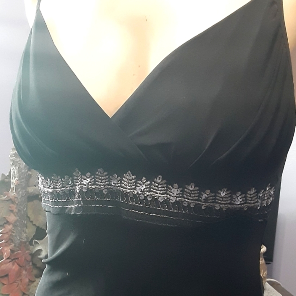 Black tank top dressy